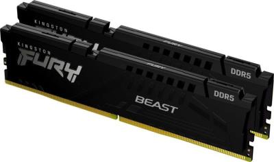 Kingston 32GB DDR5 6800MHz Kit(2x16GB) Fury Beast XMP Black
