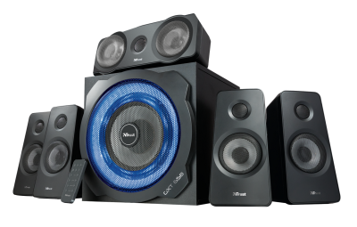 Trust GXT 658 Tytan 5.1 Surround Speaker System Black