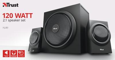 Trust Yuri 2.1 Speaker Set Black