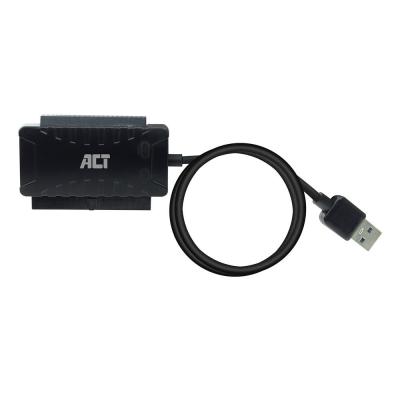 ACT AC1520 USB adapter cable to 2,5" and 3,5" SATA/IDE with power supply