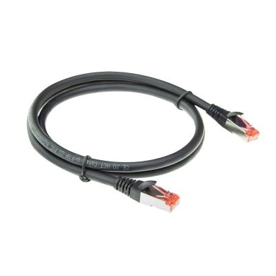 ACT CAT6A U-FTP Patch Cable 10m Black