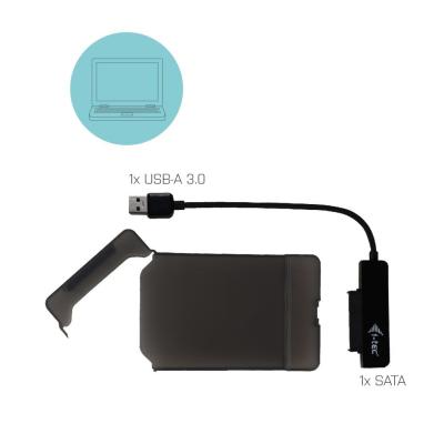 I-TEC MySafe USB 3.0 Easy 2,5" External Case Black