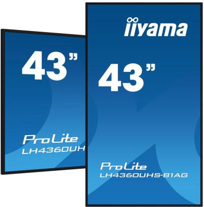 iiyama 42,5" ProLite LH4360UHS-B1AG LED Display