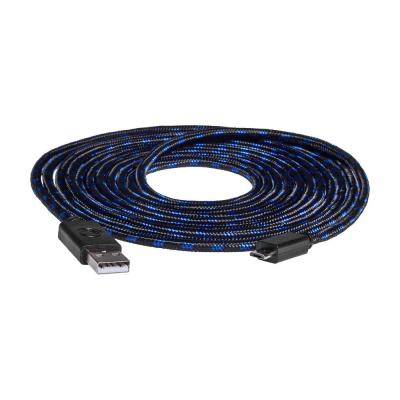 snakebyte USB Charge Cable for PS4 Black/Blue