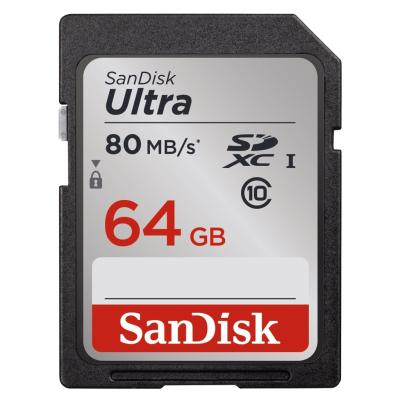 Sandisk 64GB SDXC Ultra CL10 UHS-I