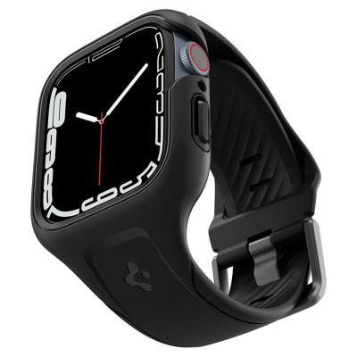 Spigen Liquid Air Pro, black - Apple Watch 8/7 45mm