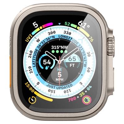 Spigen Glass tR Slim Pro 1 Pack, titanium - Apple Watch Ultra 2/Ultra 49mm