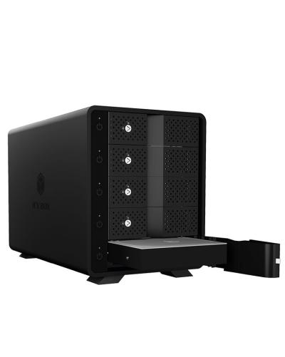 Raidsonic IcyBox IB-3805-C31 SINGLE enclosure for 5x HDD with USB 3.1 (Gen 2) Type-C and Type-A interface and fan