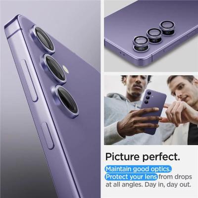 Spigen Glass tR EZ Fit Optik Pro 2 Pack Samsung Galaxy S24+ Violet