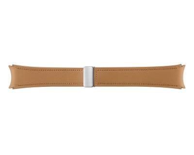 Samsung Galaxy Watch6 44mm D-Buckle Hybrid Eco-Leather Band (Normal, S/M) Camel