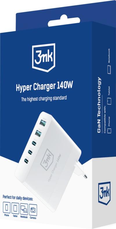 3mk Hyper Charger 140W White