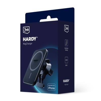 3mk Hardy MagCharger Car Charger Black