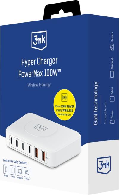 3mk Hyper Charger PowerMax 100W White