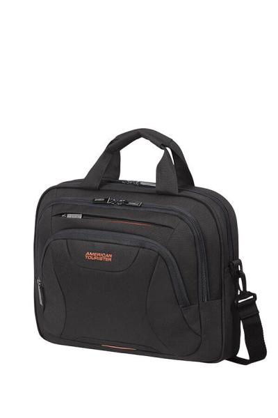 American Tourister At Work Laptop Bag 13,3-14,1" Black/Orange