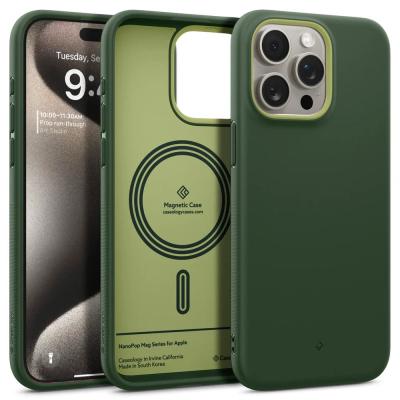 Spigen Caseology Nano Pop MagSafe iPhone 15 Pro Max Avo Green