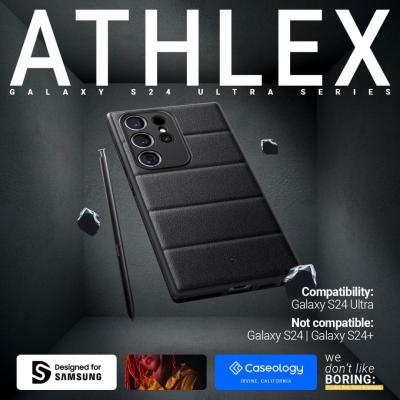 Spigen Caseology Athlex Samsung Galaxy S24 Ultra Active Black