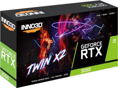Inno3D GeForce RTX3050 6GB DDR6 Twin X2
