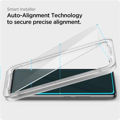 Spigen AlignMaster Glas.tR 2 Pack - Samsung Galaxy A73 5G