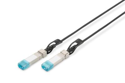 Digitus DN-81222-02 száloptikás kábel 2 M SFP+ Black