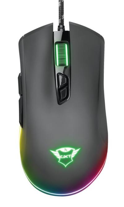 Trust GXT 900 Qudos RGB Gaming mouse Black