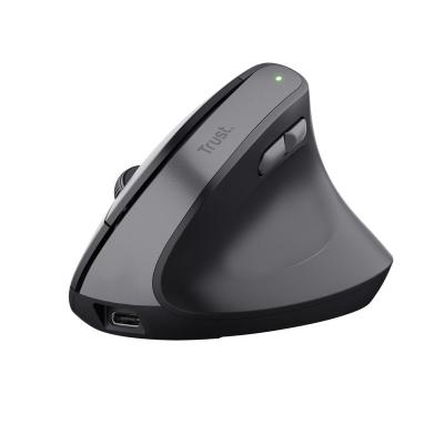 Trust Bayo II Ergonomic Wireless Mouse Black
