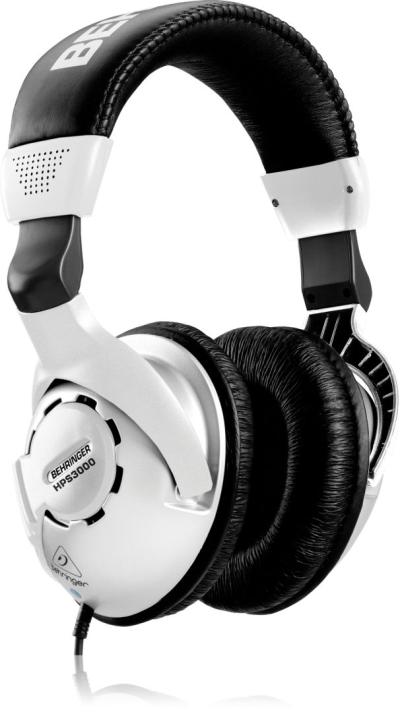 Behringer HPS3000 High-Performance Studio Headphones White/Black