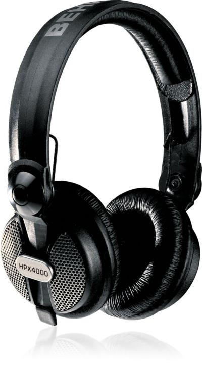 Behringer HPX4000 Closed-Type High-Definition DJ Headphones Black