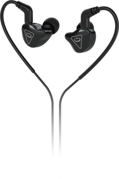 Behringer MO240 Studio Monitoring Earphones with Dual Hybrid Drivers Black