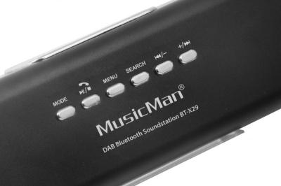 Technaxx MusicMan DAB Bluetooth Soundstation BT-X29 Black