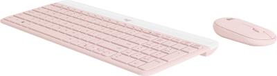 Logitech MK470 Slim Wireless Keyboard and Mouse Combo Rose US