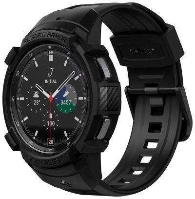 Spigen Rugged Armor Pro Samsung Galaxy Watch 4 Classic Black