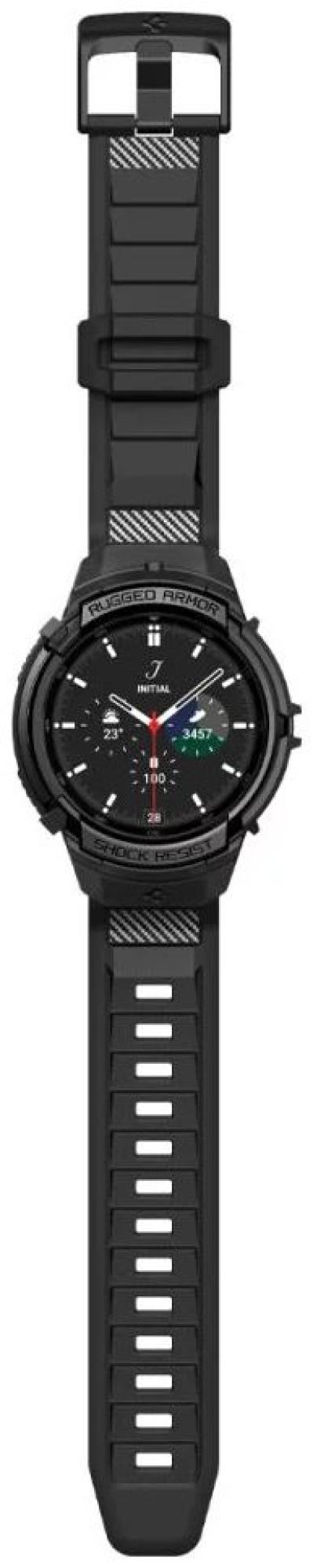 Spigen Rugged Armor Pro Samsung Galaxy Watch6 Classic 43mm Black