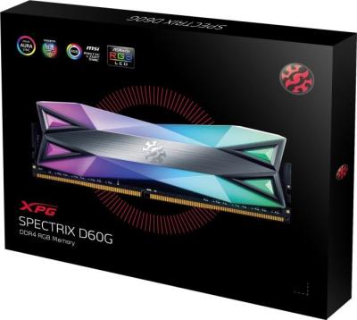 A-Data 32GB DDR4 3200MHz Kit(2x16GB) XPG Spectrix D60G RGB Tungsten Grey