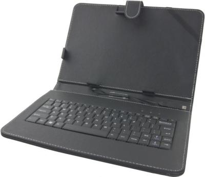 Esperanza Madera Univerzális tablet tok + billentyűzet 10,1" Black ENG
