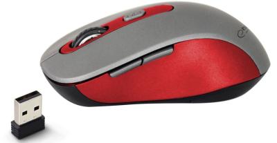 Esperanza Adara Wireless Optical Mouse Grey/Red