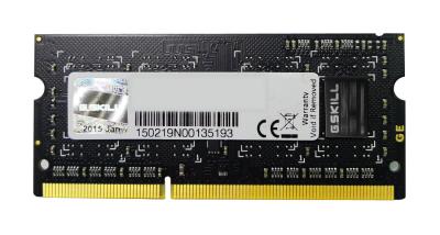 G.SKILL 8GB DDR3 1333MHz SODIMM Standard Black
