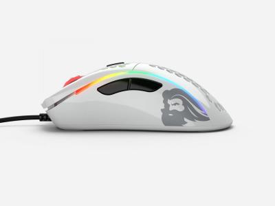 Glorious Model D Gaming Race RGB Glossy White