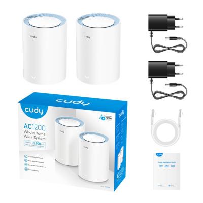 Cudy M1200 AC1200 Dual Band Whole Home Wi-Fi Mesh System (2-Pack)