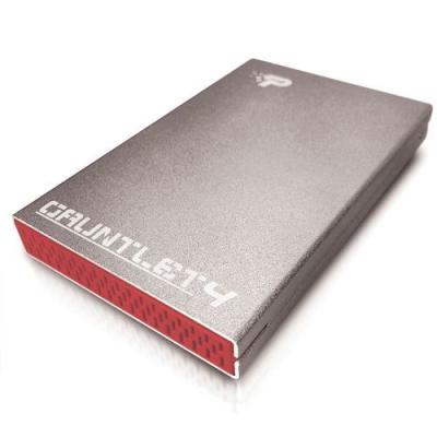 Patriot Gauntlet 4 HDD/SSD Enclosure Silver/Red