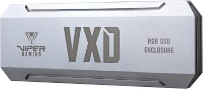 Patriot VXD RGB M.2 SSD Enclosure Silver