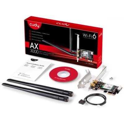Cudy AX5400 Tri-Band Wi-Fi 6 PCIe Adapter