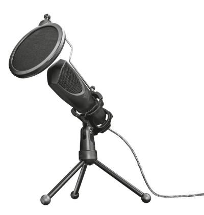 Trust GXT 232 Mantis Streaming Microphone Black