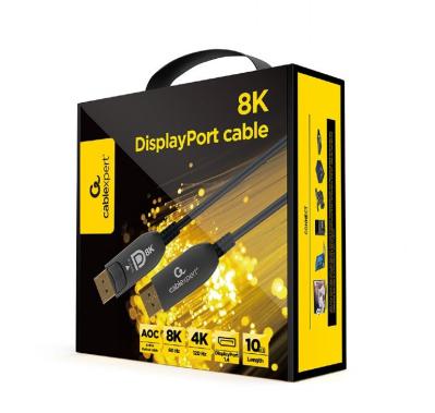 Gembird CC-DP8K-AOC-10M Active Optical (AOC) 8K DisplayPort cable AOC Premium Series 10m Black
