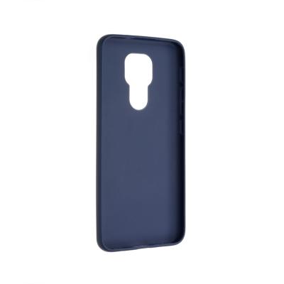 FIXED Gumírozott  telefontok Story Motorola Moto E7 Plus Kék