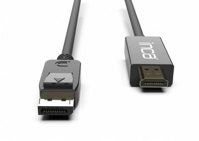 INCA IDPH-18T Displayport to HDMI Connection Cable 1,8m Black