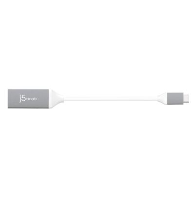 j5create JCA153G USB-C to 4K HDMI Adapte Silver