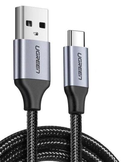 UGREEN USB-A to USB-C male/male cable 0,25m Black