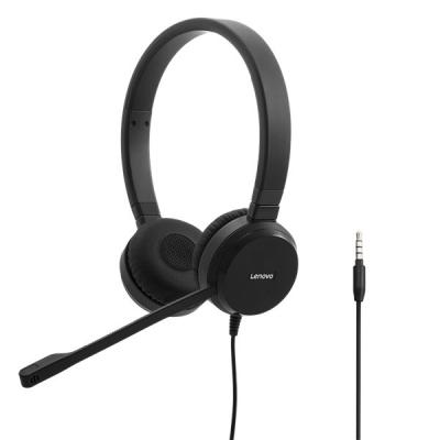 Lenovo Pro Wired Stereo VOIP Headset Black