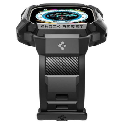 Spigen Rugged Armor Pro, black - Apple Watch Ultra 2/Ultra 49mm