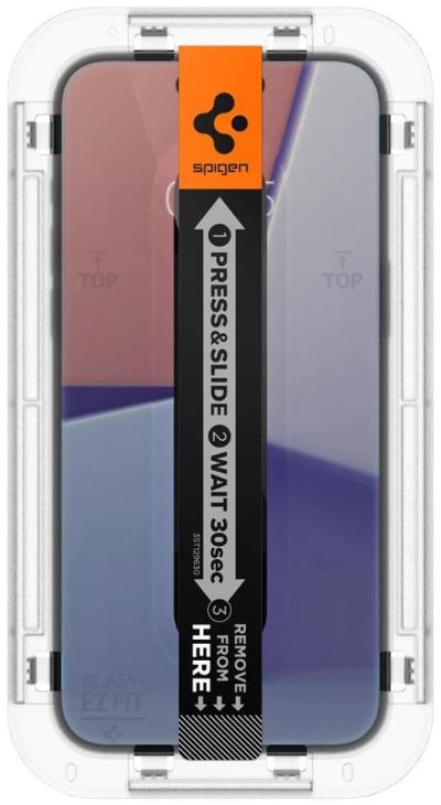 Spigen Glass tR EZ Fit HD Privacy 1 Pack for iPhone 15 Plus
